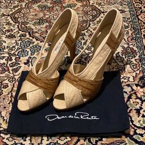 Oscar de la Renta Heels with dust bag